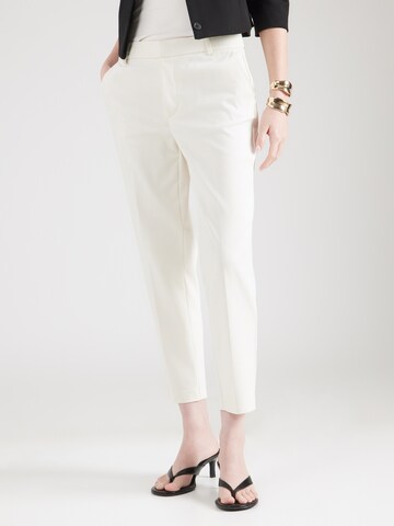 monari Tapered Chino Pants in White: front