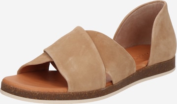 Apple of Eden Sandals 'Celine' in Brown: front