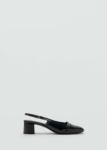 MANGO Espadrilles 'Janet' in Black