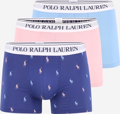 POLO RALPH LAUREN Boxershorts in hellblau / dunkelblau / hellpink / schwarz / weiß, Produktansicht