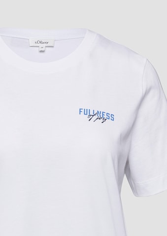 T-shirt s.Oliver en blanc