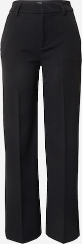 mbym Regular Pantalon in Zwart: voorkant