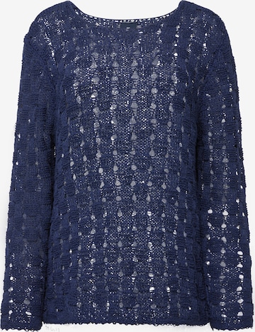 Pull-over LAURASØN en bleu : devant