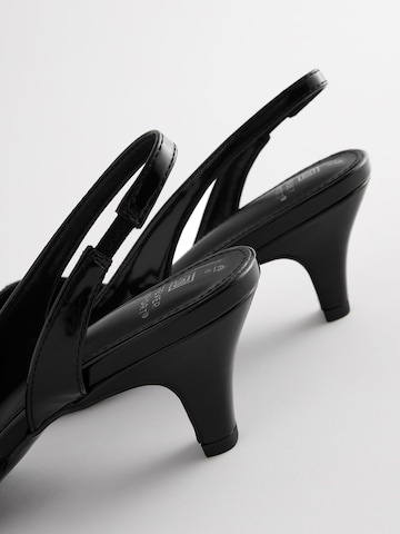 Next Лодочки с открытой пяткой 'Forever Comfort®' в Черный