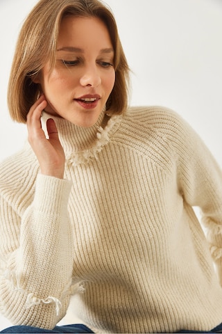 Bianco Lucci - Jersey en beige