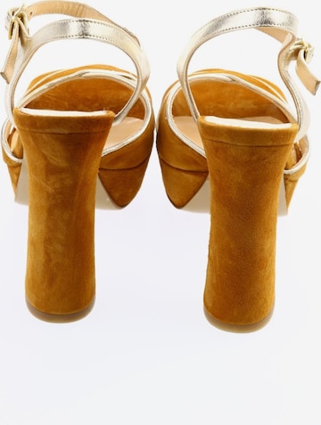 Jan Pierre Sandals & High-Heeled Sandals in 38 in Brown