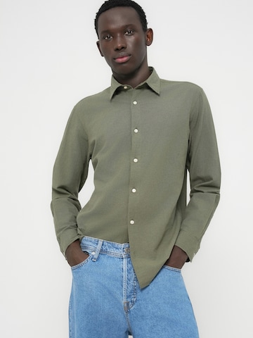 JACK & JONES Klasický střih Společenská košile 'JJEBreeze' – zelená