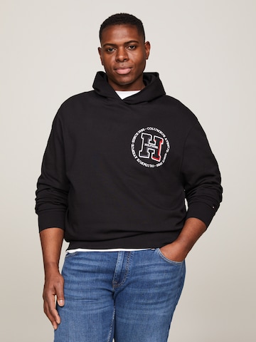 Tommy Hilfiger Big & Tall Sweatshirt in Zwart: voorkant