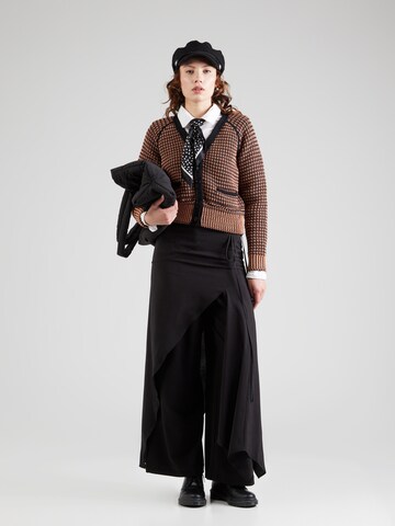 3.1 Phillip Lim Πλεκτή ζακέτα σε καφέ