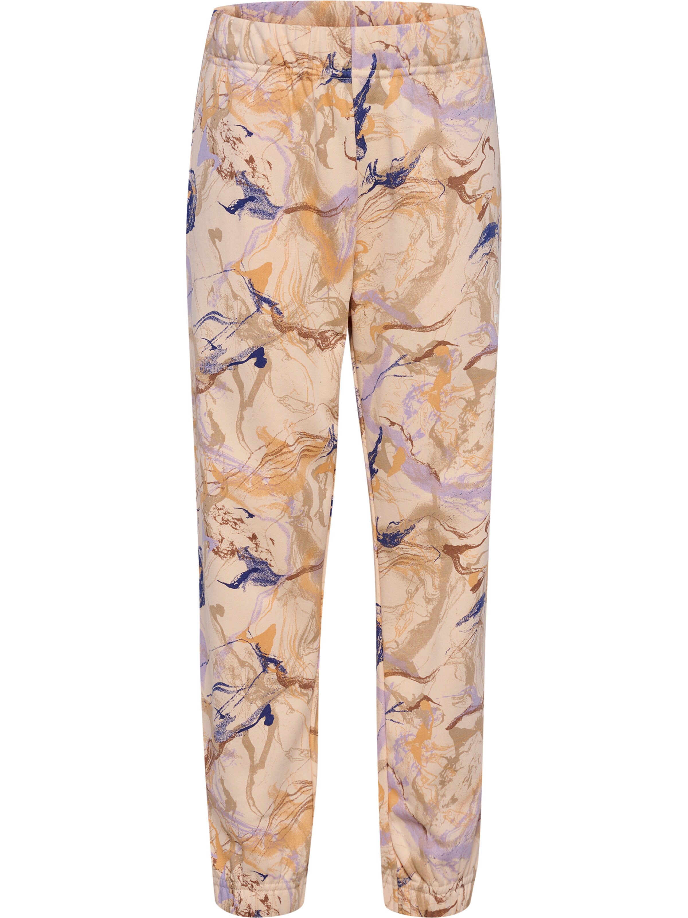 Effilé Pantalon Hummel en orange : devant