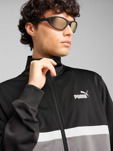 PUMA Trainingsanzug in Schwarz