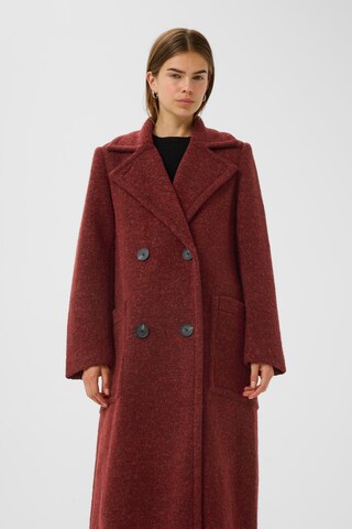 InWear Between-seasons coat 'YumIW DB ' in Red
