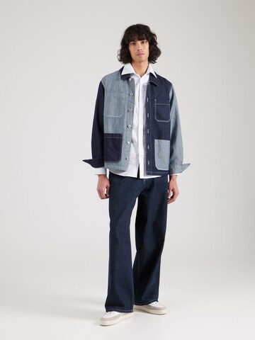 SELECTED HOMME Slim fit Ing 'SLHETHAN' - kék