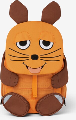 Affenzahn Backpack 'Großer Freund Die Maus' in Orange: front