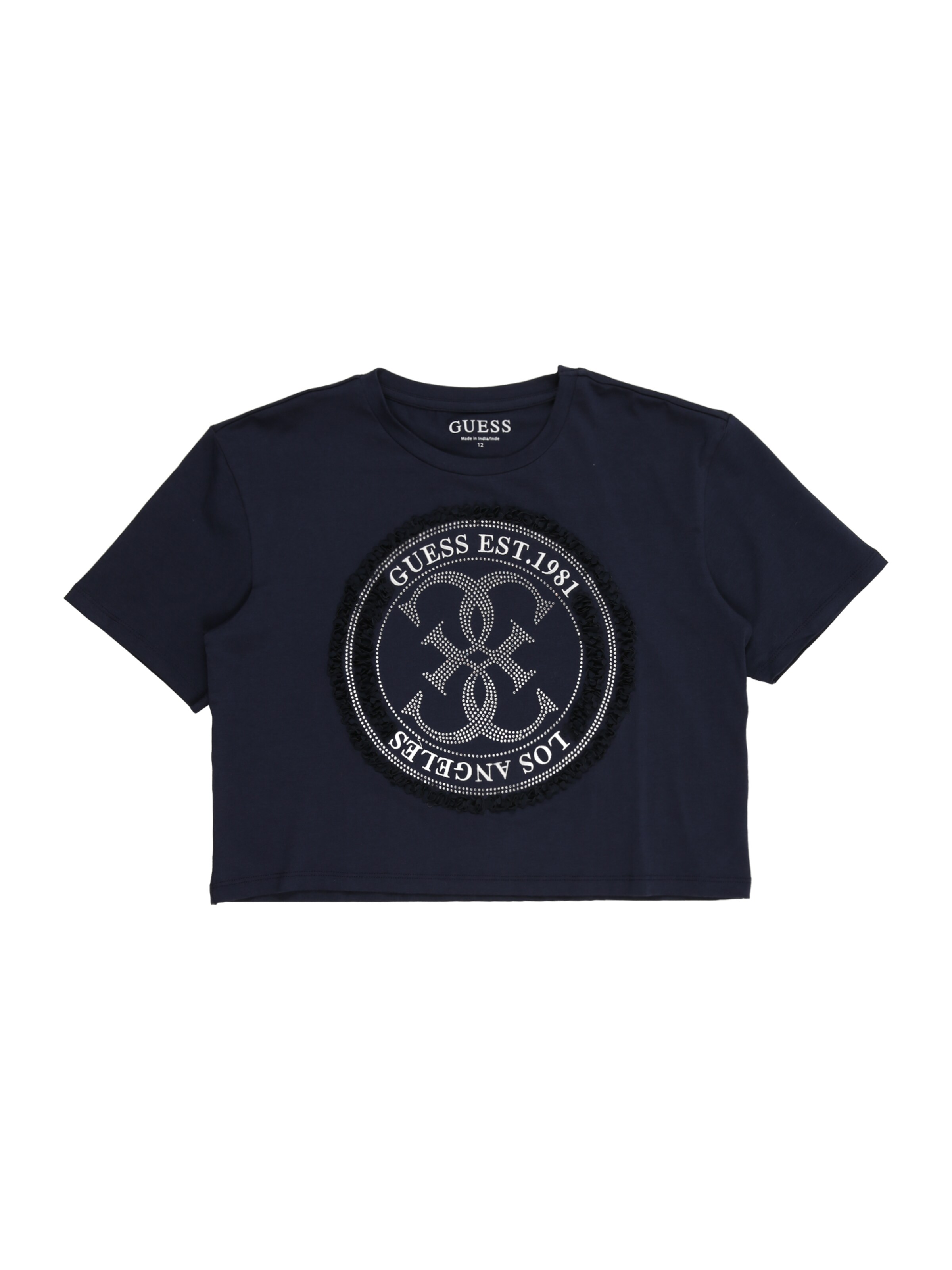 GUESS T-Shirt in Blau: Vorderseite