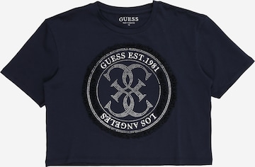 GUESS T-Shirt in Blau: Vorderseite