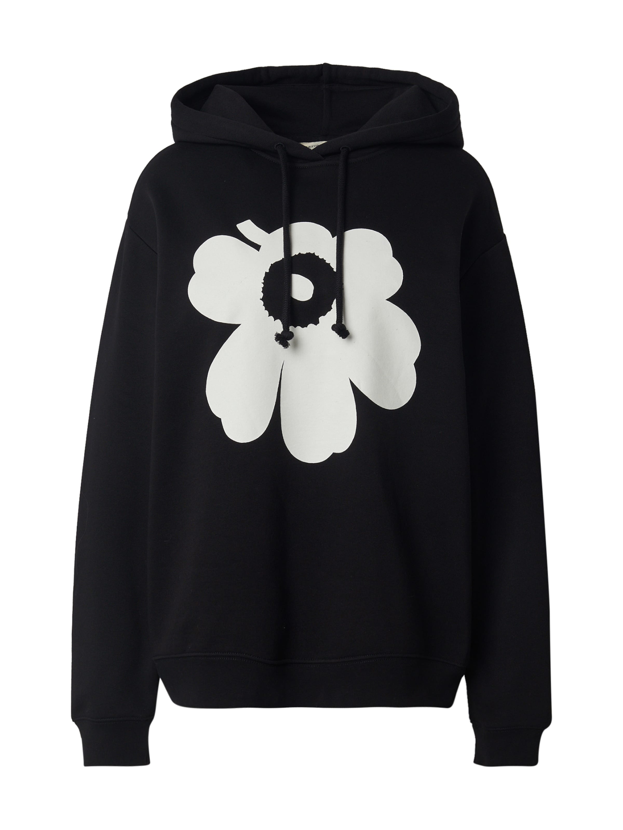 Sweat-shirt &#x27;RUNOJA&#x27; Marimekko en noir : devant