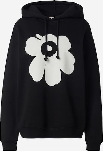 Felpa 'RUNOJA' di Marimekko in nero: frontale