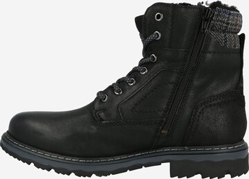 Boots stringati di Dockers by Gerli in nero