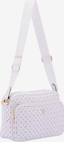 Briciole Crossbody bag in White: front