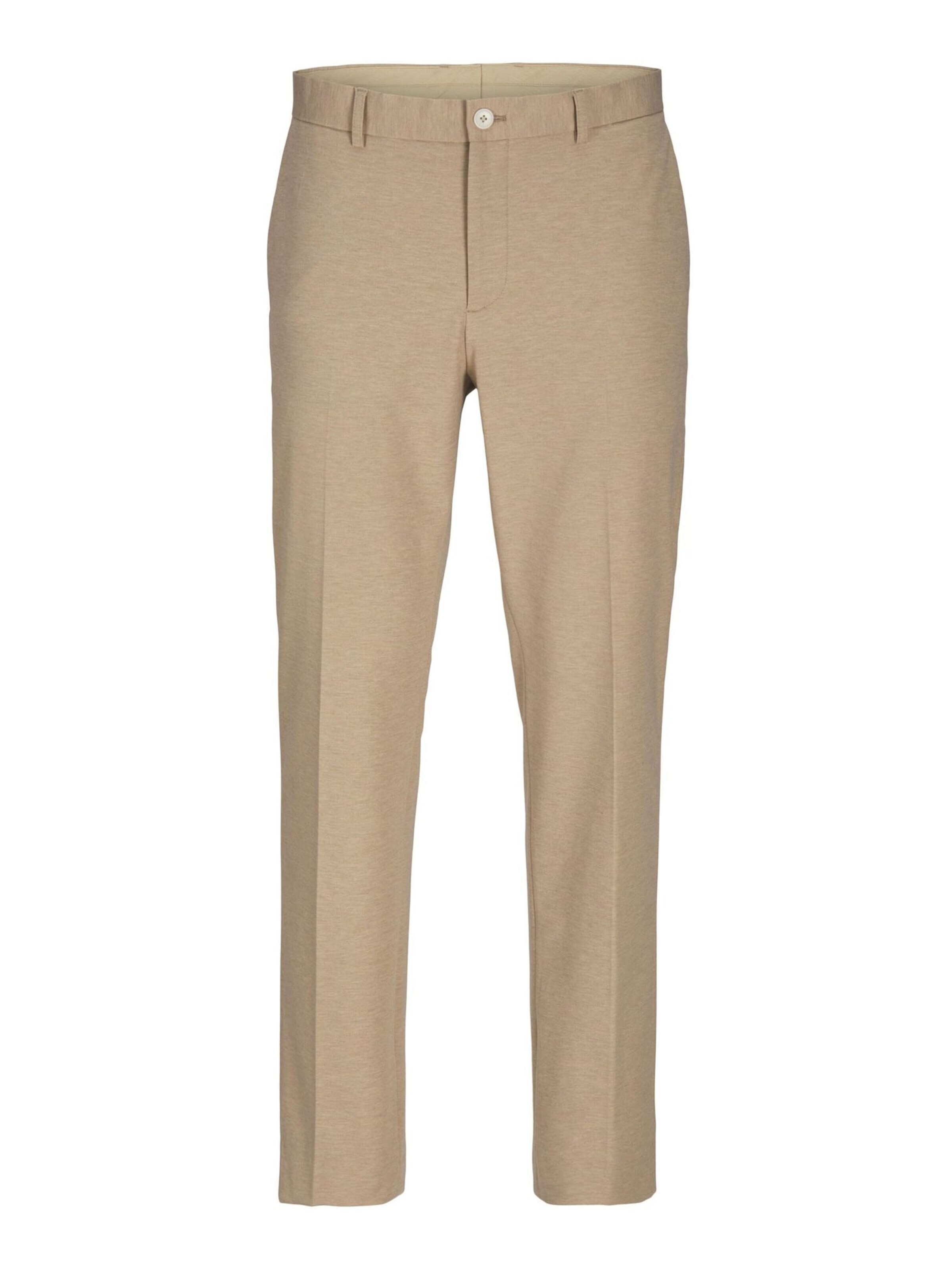JACK & JONES Baggy Broek in Beige: voorkant