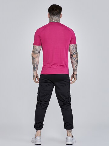 SikSilk Tapered Cargohose in Schwarz