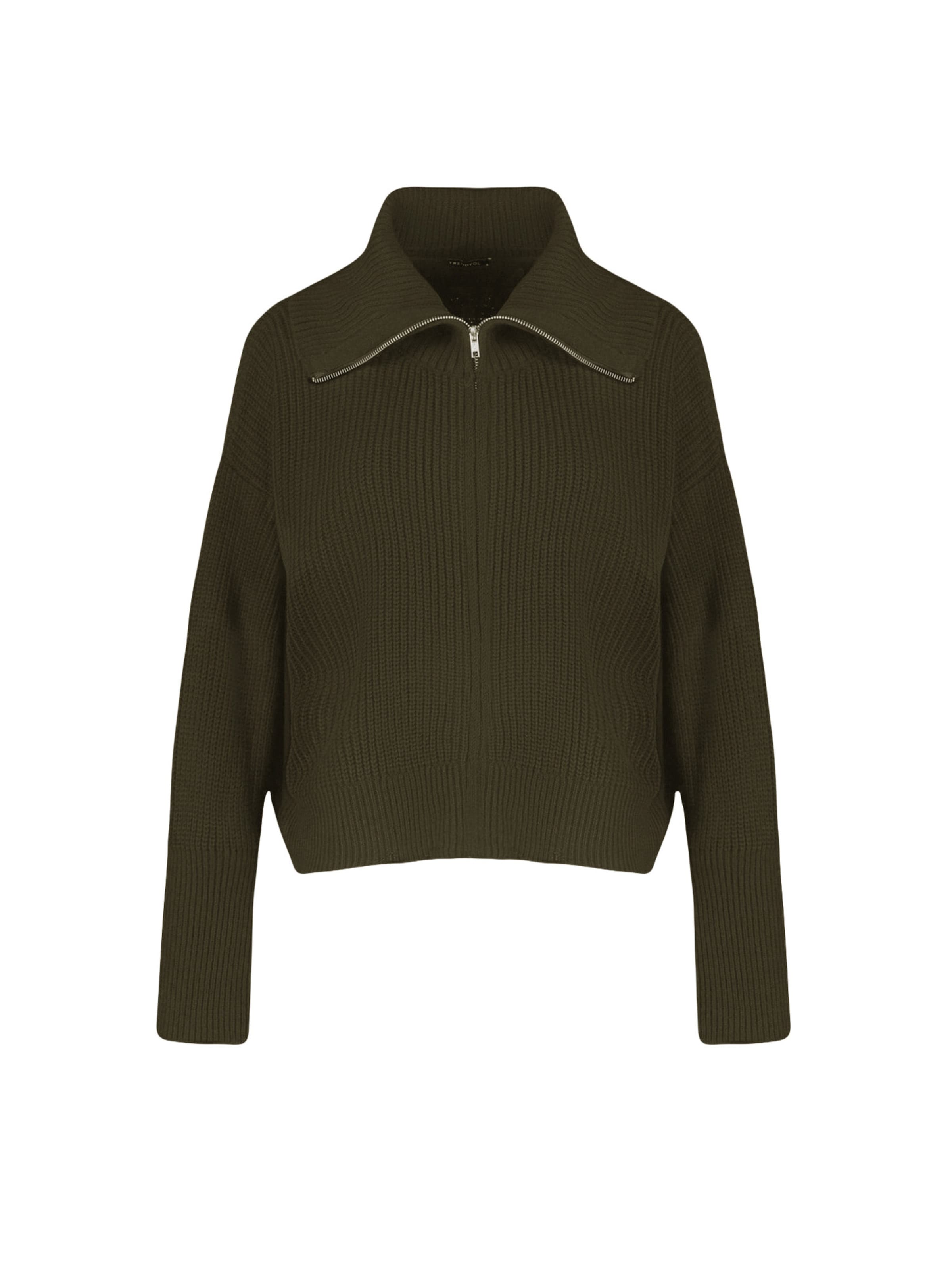 Trendyol - Cárdigan en verde: frente