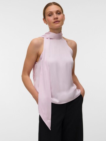 VERO MODA Bluse 'VMSnub' in Pink: Vorderseite