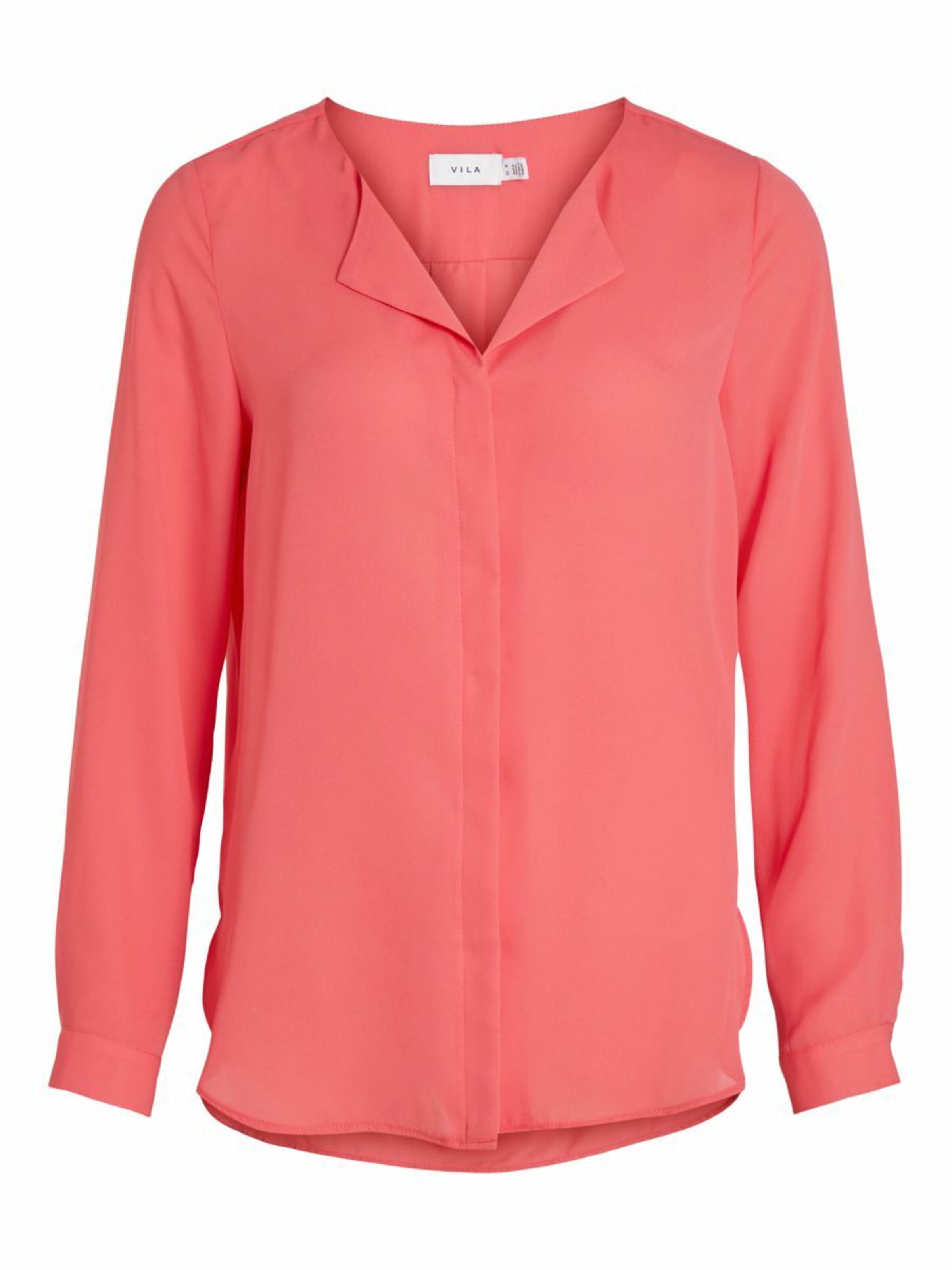 Frauen Große Größen VILA Bluse in Pink - LL66788 Frauen Große Größen VILA Bluse in Pink - LL66788