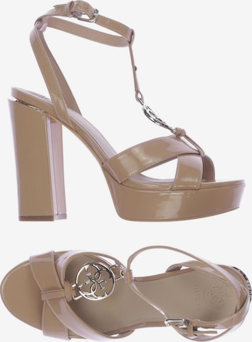 GUESS Sandals & High-Heeled Sandals in 41 in Beige: front