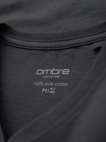 Ombre Shirt in Grijs
