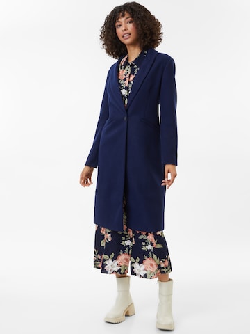 ONLY Between-Seasons Coat 'Emma' in Blue: front