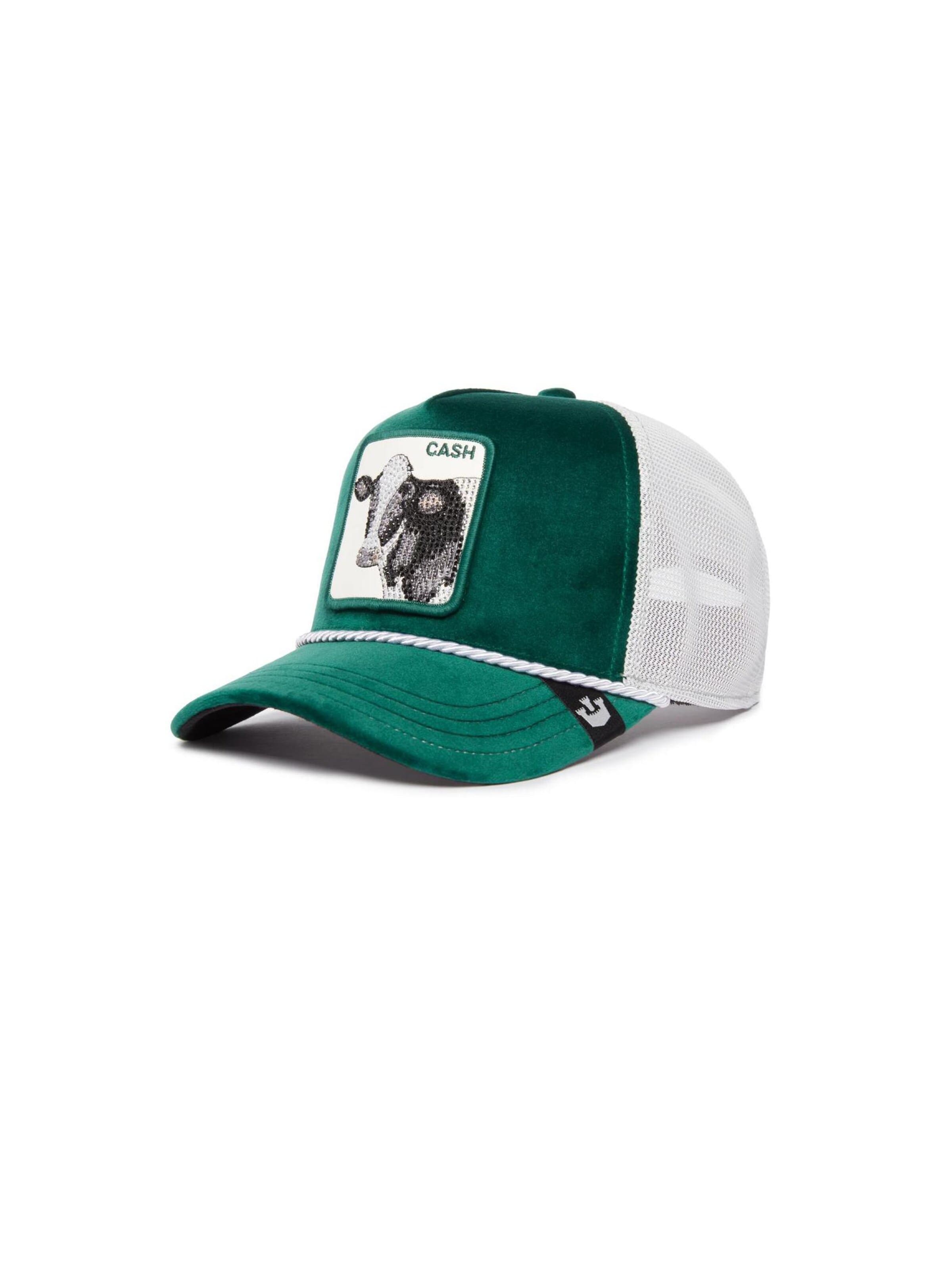 GOORIN Bros. Cap 'Emerald Cow' in Mixed colors: front