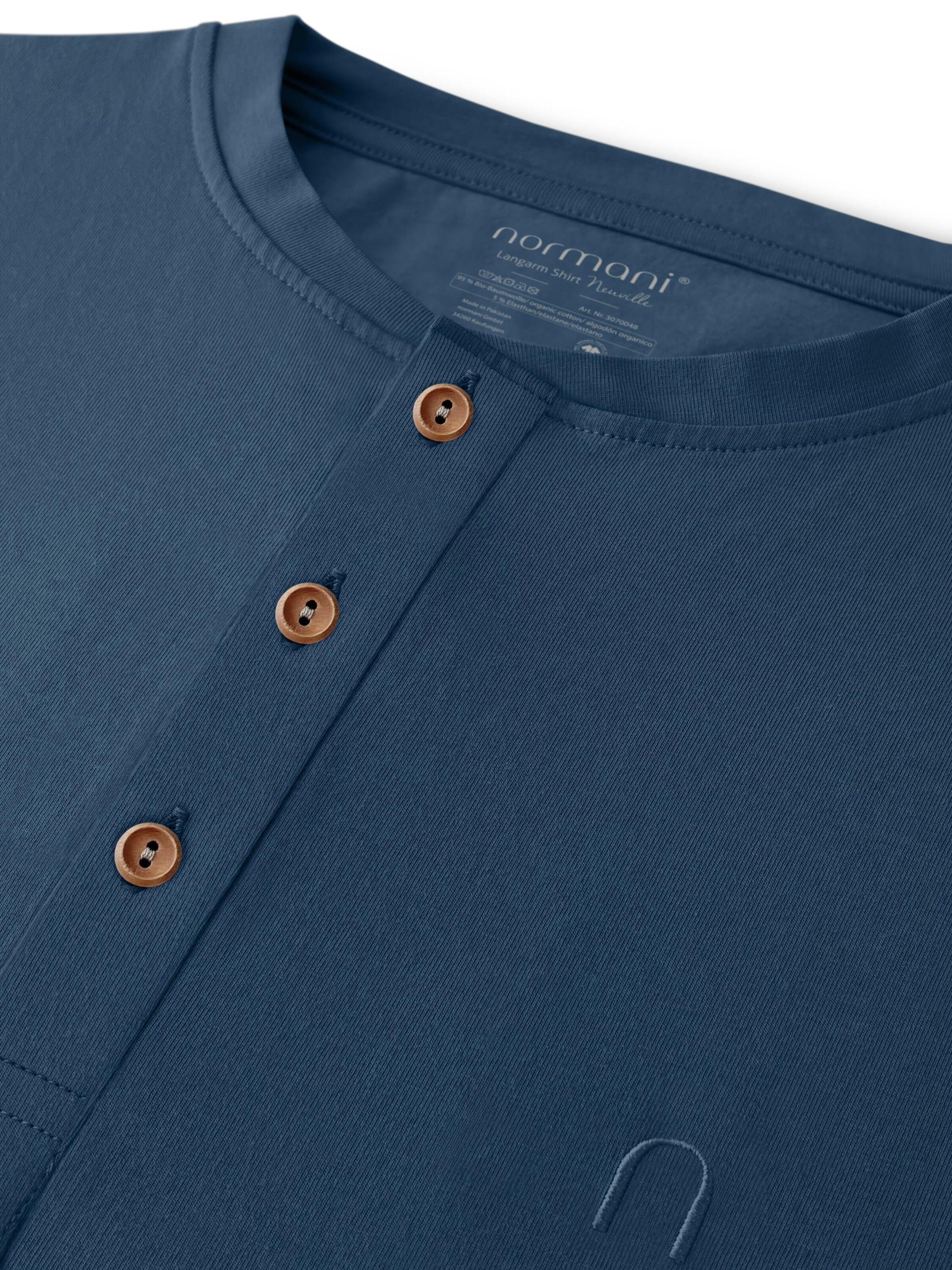 T-Shirt 'Neuville' normani en bleu