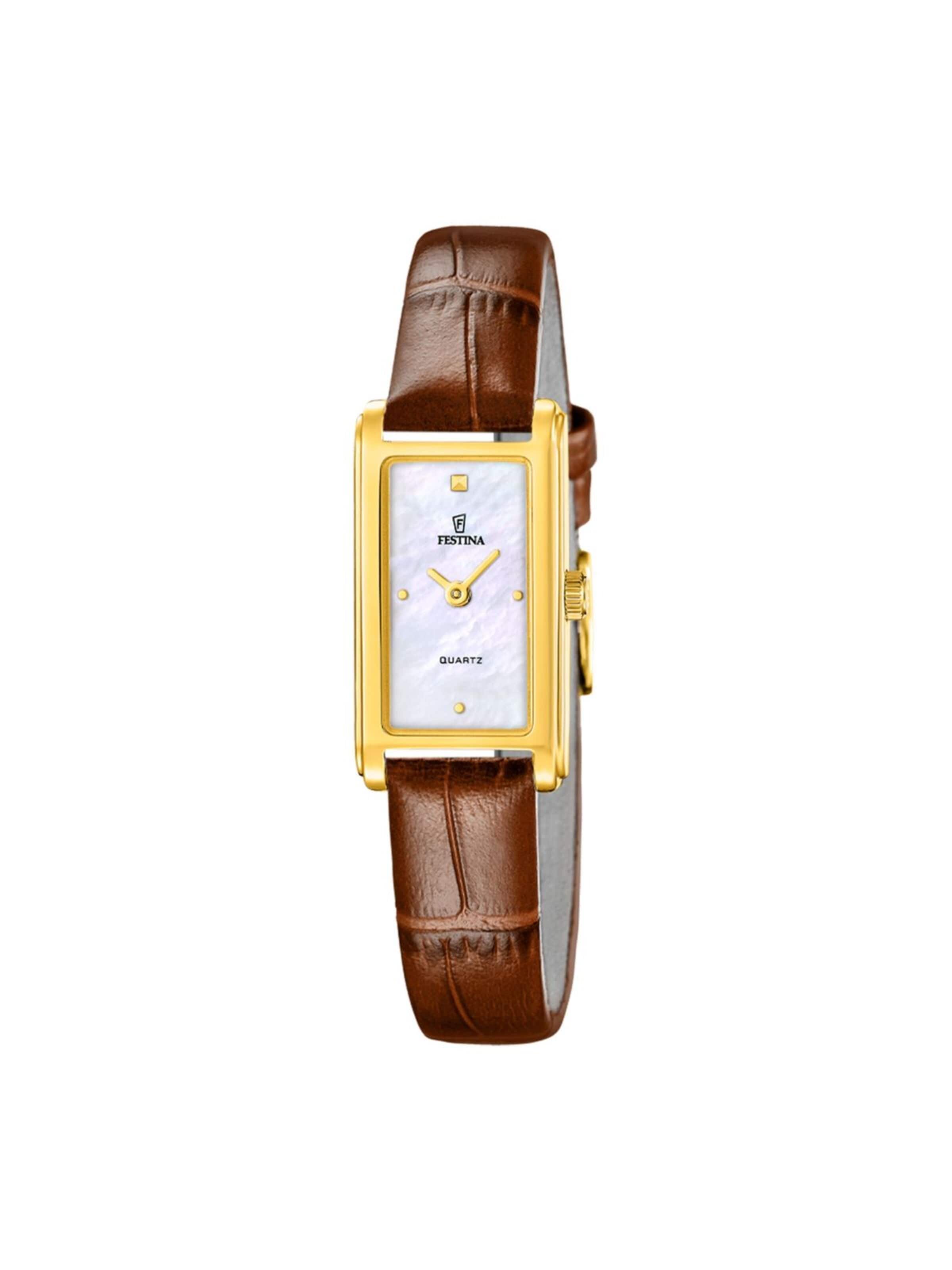 FESTINA Analog watch in Brown: front