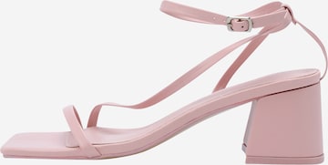 Sandalo con cinturino 'ECLIPSE' di Public Desire in rosa