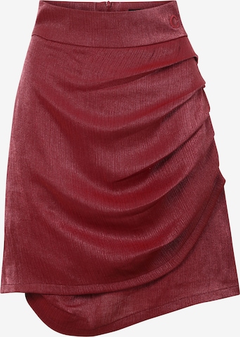 C by Stories Skirt in Red: front