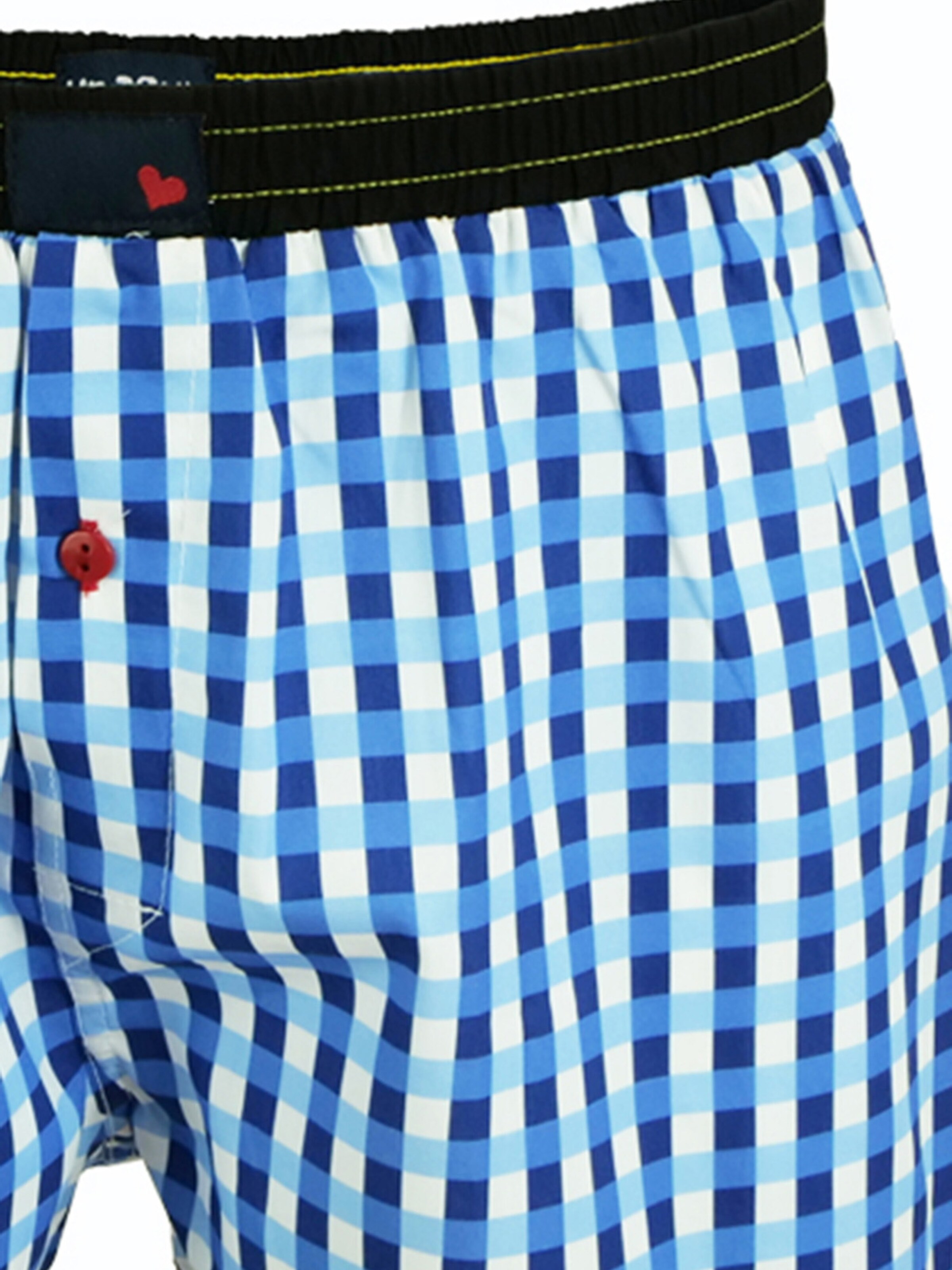 UNABUX Boxershorts 'Flying Falcon' in Blauw