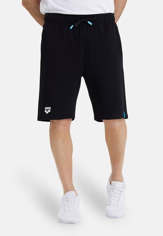 ARENA Regular Pants 'BERMUDA SOLID' in Black: front