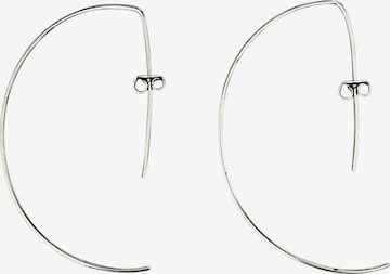 Orecchini 'Original 925 sterling silver hoop earring, unique design.' di Plata Única in argento: frontale