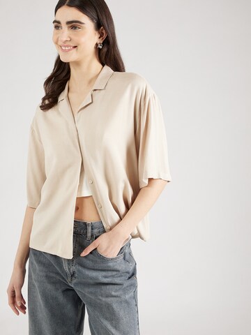 VILA Bluse 'Pricil' i beige: forside