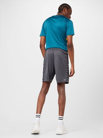 Hummel Normalny krój Spodnie sportowe 'AUTHENTIC' w kolorze szary