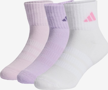 Chaussettes de sport ADIDAS PERFORMANCE en violet : devant