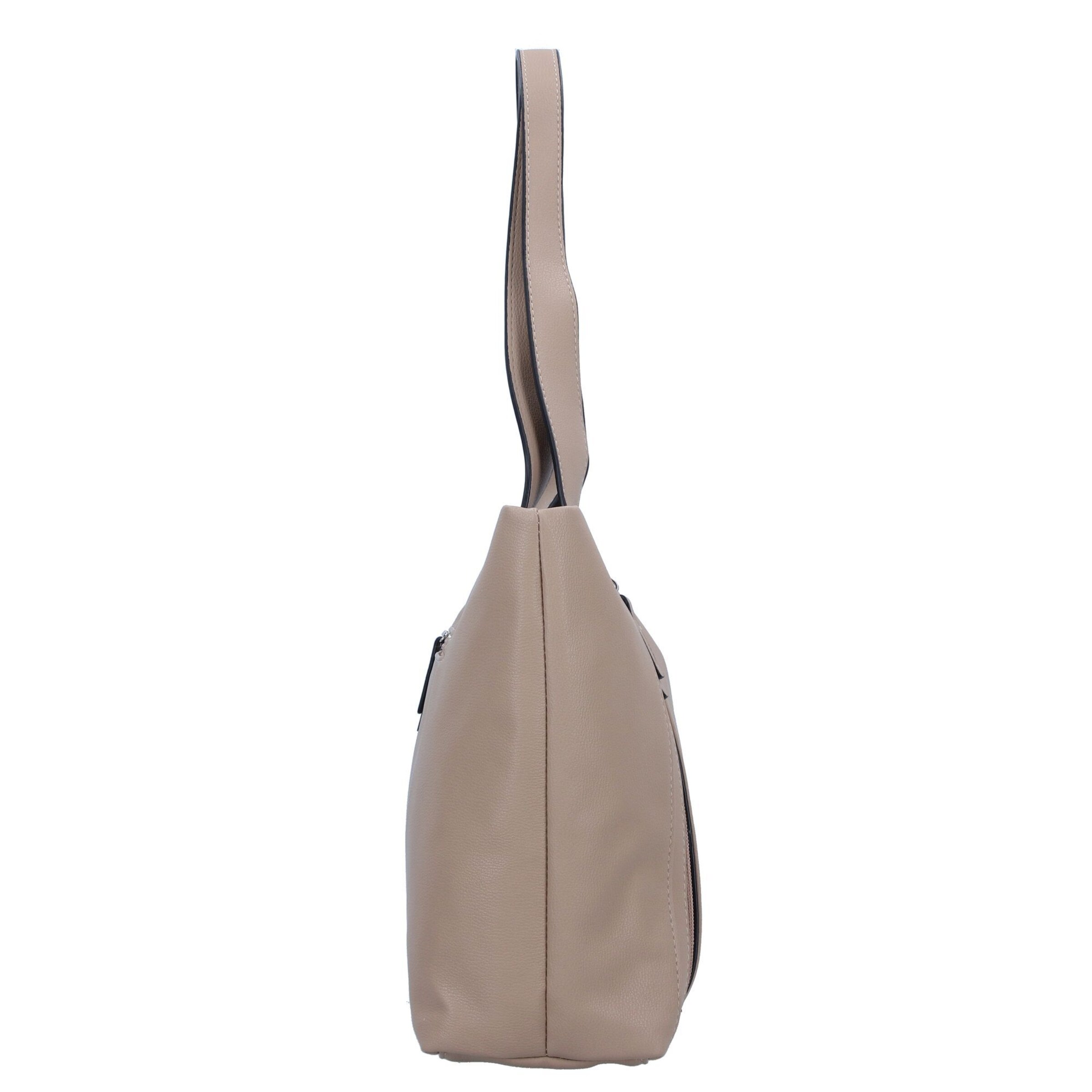 TOM TAILOR Shopper 'Yuma' in Beige