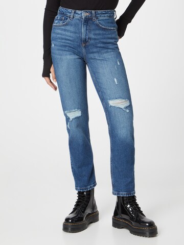 Dorothy Perkins Slimfit Jeans in Blauw: voorkant