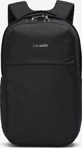 Pacsafe Rugzak in Zwart: voorkant