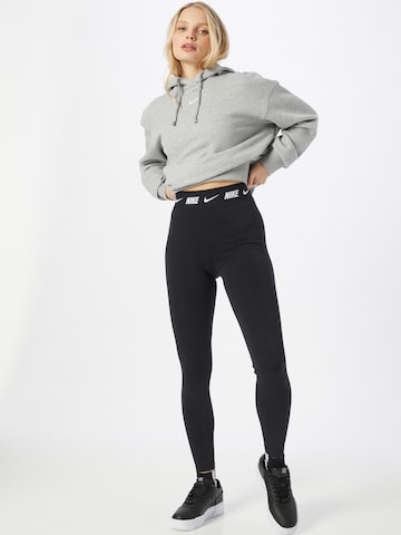 Nike Sportswear Skinny Leggingsit 'Club' värissä musta