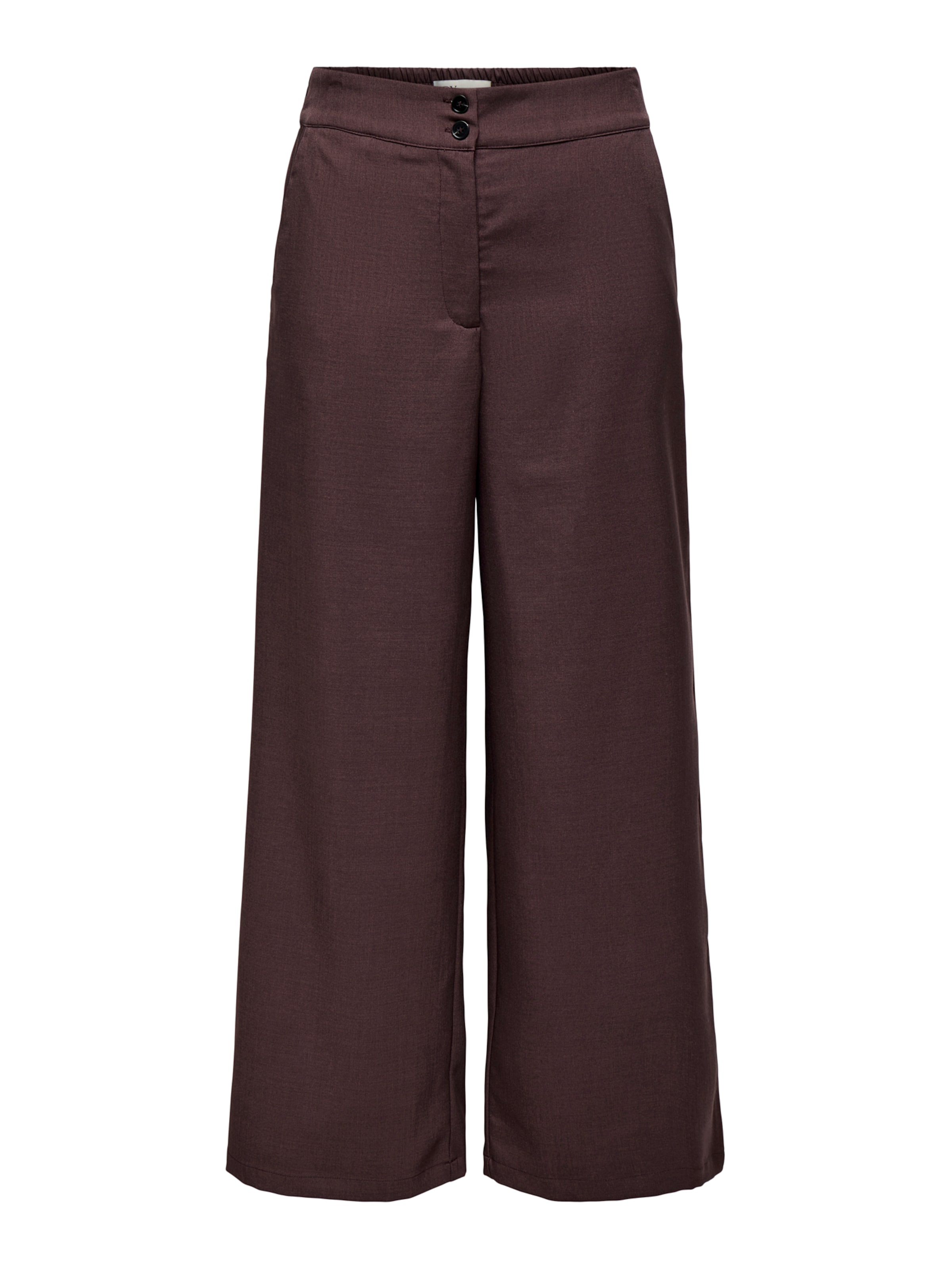 JDY Широкий Штаны 'JDYDORA' в Коричневый: спереди