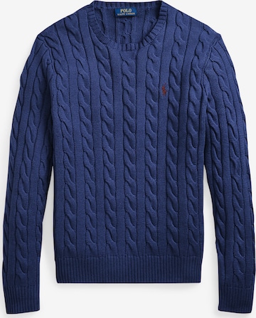 Coupe regular Pull-over 'DRIVER' Polo Ralph Lauren en bleu : devant