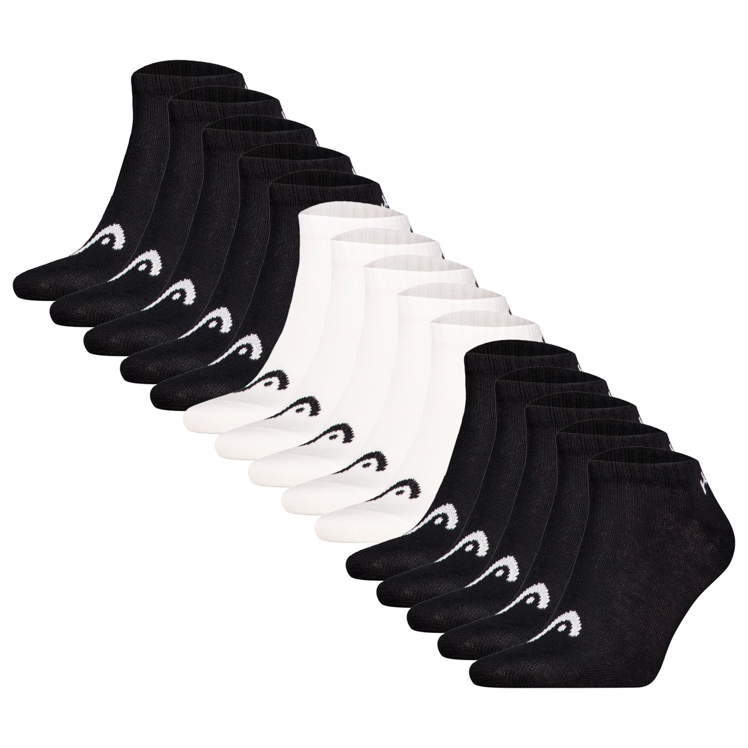HEAD Socks in Black: front